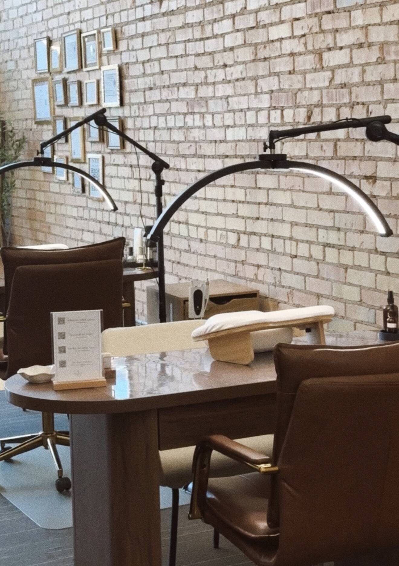 Inside Soleil Nail Studio in downtown Salt Lake City